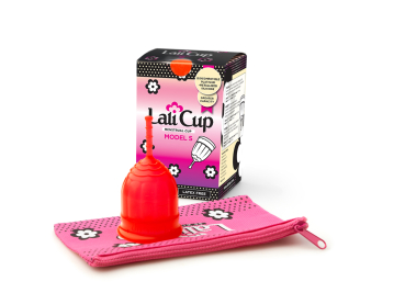 Lali Cup - Menstrual Cup, Modell S, Rot