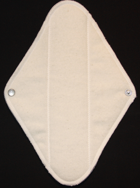 Flügelbinde aus Biobaumwolle, waschbare Damenbinden, waschbare Baumwollbinden, Monatsbinden mit Druckknopf, Menstruationsbinden mehrfach verwendbar, Menstruation ohne Abfall, Allergie bei Periode, Hygienebinden zum mehrmals brauchen