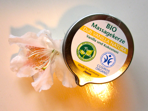 BIO Massagekerze Vanilla Natura 50ml