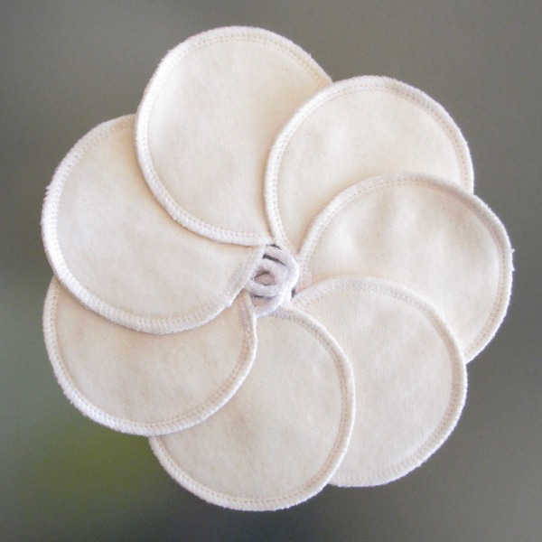 Waschbare Abschmink-Pads 7er Set, Bio-Baumwolle GOTS