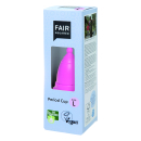 Menstruationstasse aus Naturkautschuk Grösse L, Pink